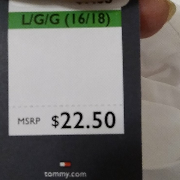 Nwt Tommy Hilfiger Tshirt L16-18 - Picture 8 of 8